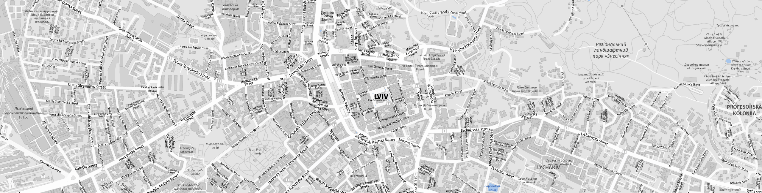 Stadtplan Lemberg zum Downloaden.